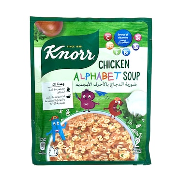 Knorr Chicken Alphabet Soup 50g