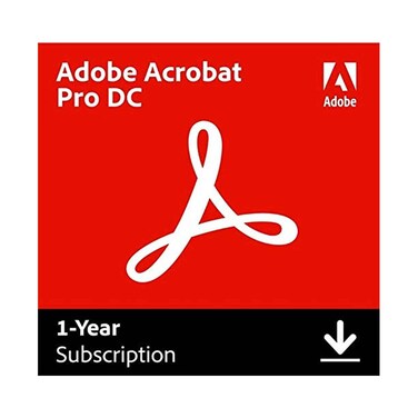 Adobe Acrobat Pro 1 Year Subscription