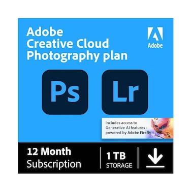 Adobe Creative Photography 1TB 1 Year Subscription