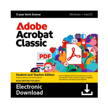 Adobe Acrobat Classic 3 Years Subscription UAE