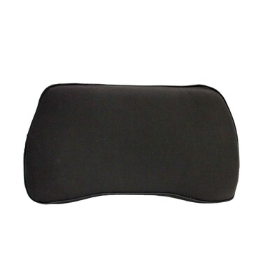 Memory Foam Lower Back Support Cushion 40.5x20cm Black