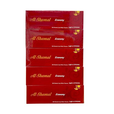 Al Shamal Economy 2Ply 200 Sheets