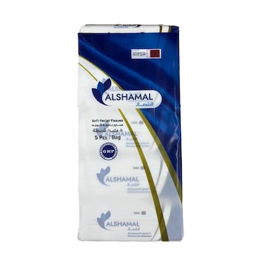 Al Shamal Soft Facial Tissues 5pieces