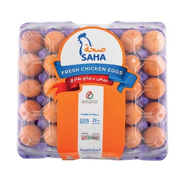 بيض صحا بني متوسط ​​30 قطعة