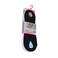 D Outdoor Ladies Invisible Socks With Non Slip Gripper Free Size Mix Color 3 Pairs(No refund / No exchange)