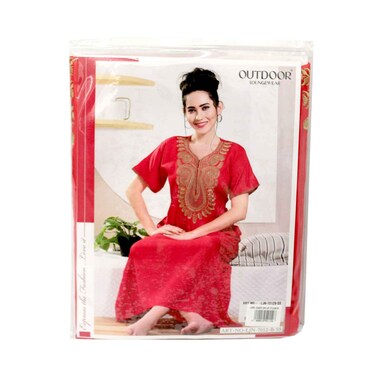 جلابية نسائية LJN7012A/B/CSS، مقاس XXL، ألوان متنوعة