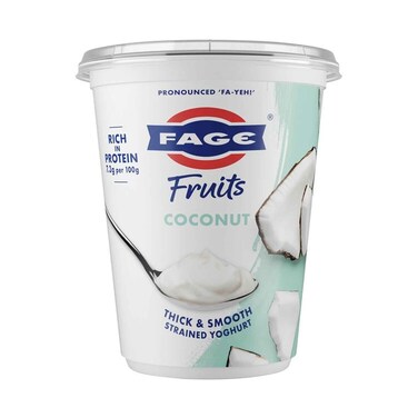Fage Fruits Greek Yogurt With Coconut Flavour 380g