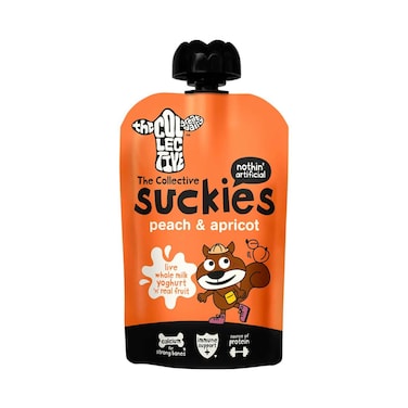 The Collective Suckies Peach &amp; Apricot Yoghurt 90g