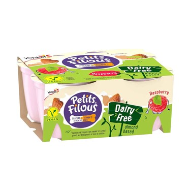 زبادي يوبليه بيتي فيلوس للأطفال خالي من منتجات الألبان بنكهة التوت 380 جرام