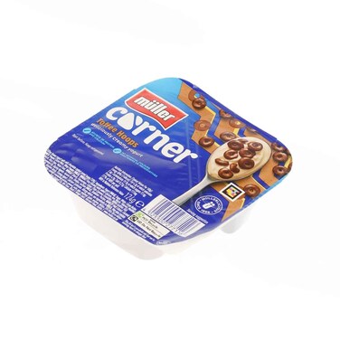 Muller Corner Crunch Creamy Yogurt Toffee Hops 124g