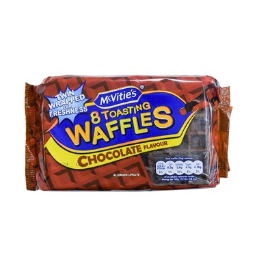 McVitie's 8 Toasting Waffles Chocolate Flavour 200g