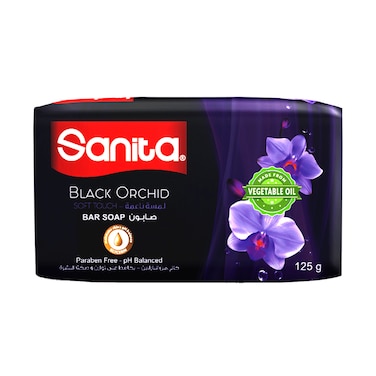 Sanita Black Orchid Bar Soap 125g