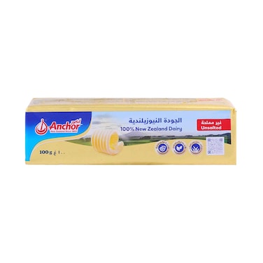 Anchor Butter Unsalted 100g