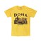 Doha T-Shirt Printed Round Neck Size Small, Yellow