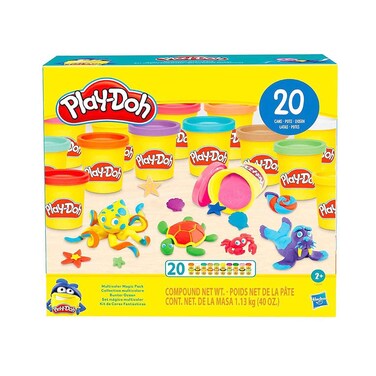 بلاي-دو عبوة سحرية متعددة الألوان