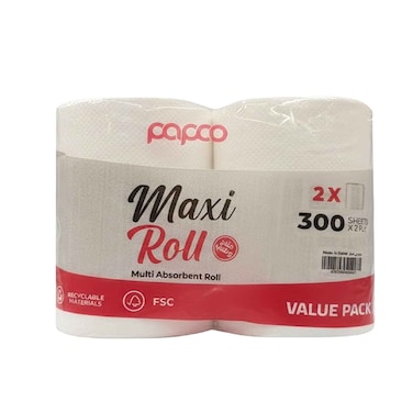 باكو ماكسي رول 300 ورقة 2 لفات