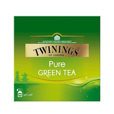 Twinings Pure Green Tea 50 Tea Bags