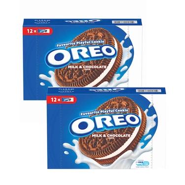 Oreo Milk &amp; Chocolate Taste Biscuit 36.8gx24 Pieces
