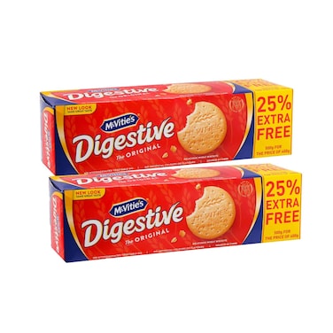 Mcvities Digestive Original Biscuit 500gx2 Pieces