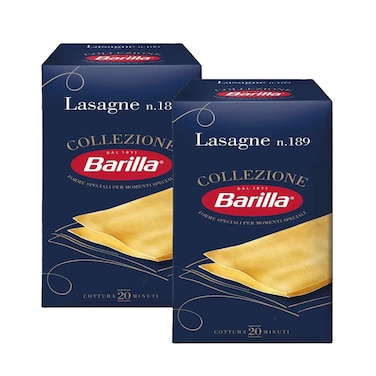 Barilla Lasagna Pasta 500gx2 Pieces