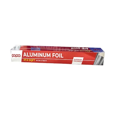 Papco Aluminum Foil 37.5sqft 45cmx7.62cm
