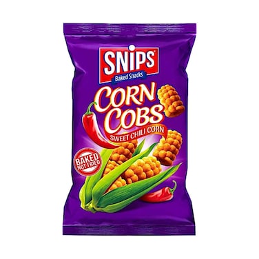 Snips Baked Corn Cobs Sweet Chili Corn 40g