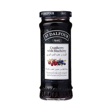 مربى التوت البري مع التوت الأزرق من سانت دالفور 284 جرام