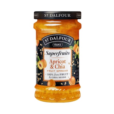 فاكهة سانت دالفور الخارقة بالمشمش والشيا 170 جرام