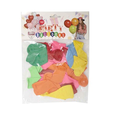 Le Pro Plus Party Heart Shape Balloons Assorted 25 Pieces