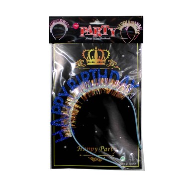 Le Pro Plus Happy Birthday Hair Band Assorted