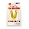 Le Pro Plus Party Foil Balloon Letter V 16 inches Assorted Color