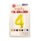 Le Pro Plus Party Foil Balloon Number 4 16 inches Assorted Color