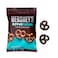 Hershey's Dipped Pretzels In Milk Chocolate and Drizzled With Dark Chocolate 120g
