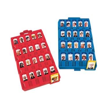 Hasbro Guess Who? Grab and Go Game, Original Guessing Game for Ages 6 and up, 2 Player Travel Game