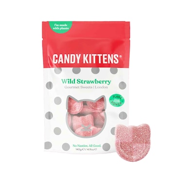 حلوى كاندي كيتنز فراولة برية 140 جرام