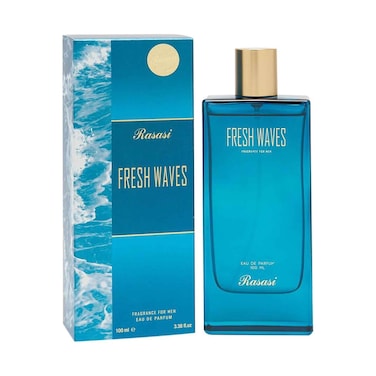 Rasasi Perfume Fresh Waves Fragrance Eau De Parfum For Men 100ml