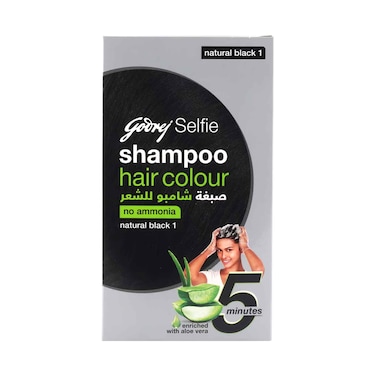 شامبو جودريج سيلفي لون الشعر أسود طبيعي 1 18 مل