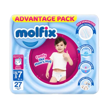 Molfix Pants 7 XX-large 19+kg 27 Pieces