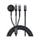 Promate Multi-Connector Cable Black