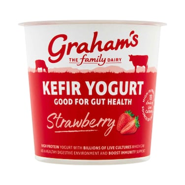 Grahams Kefir Yogurt Strawberry 350g
