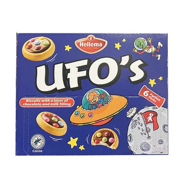 Hellema UFO's Mini Biscuit Assorted 140g