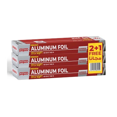 ورق ألمنيوم بابكو 37.5 قدم مربع × 3 قطع