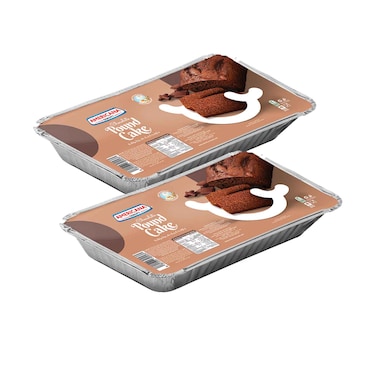 كيك الباوند شوكولاتة من امريكانا 300 جرام × 2 قطعة