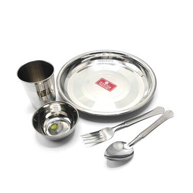 Gitco Stainless Steel Dinner Set