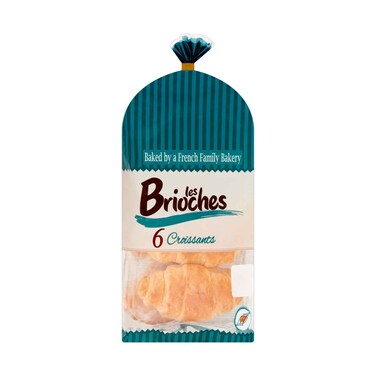 Les Brioches 6 Croissants 240g