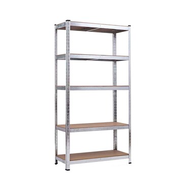 رف معدني من فولاذ مجلفن 180×90 سم