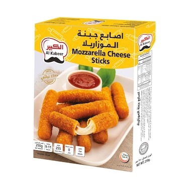 أصابع جبنة الموزاريلا مجمدة من الكبير 250 جم