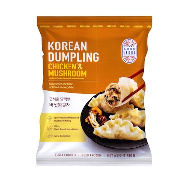 Good Seoul Korean Dumpling With Chicken &amp; Mushroom 420g