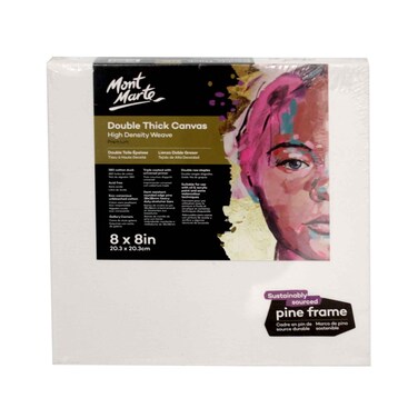 Mont Marte Double Thick Canvas 20.3x20.3cm