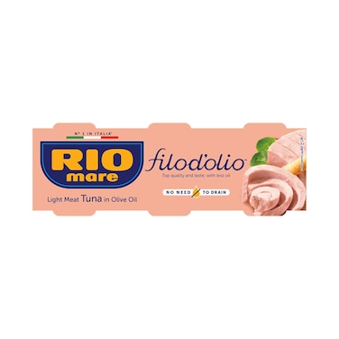 Rio Mare Filodolio Light Meat Tuna In Olive Oil 65gx3 Pieces